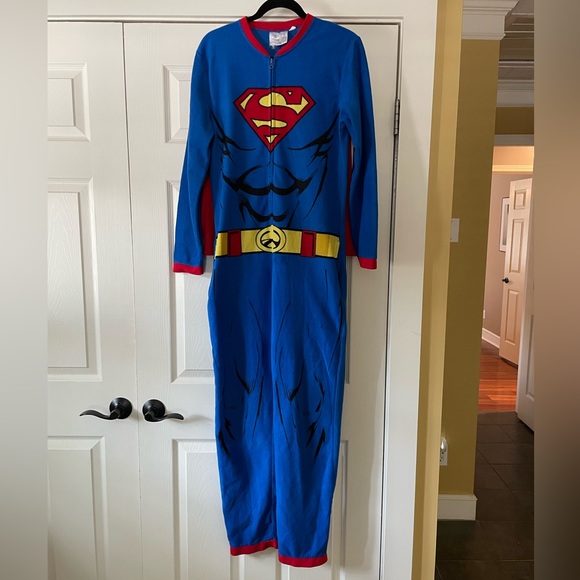Other Superman Zipper Onesie Poshmark